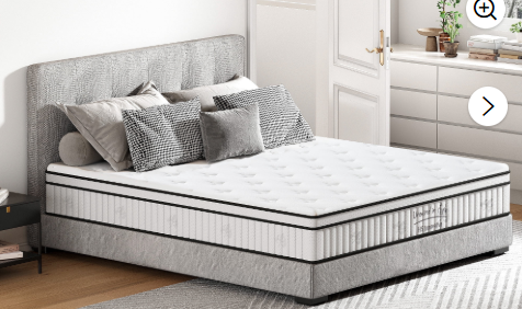 New - SGL 12" Full Medium Firm Hybrid Mattress.