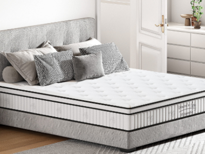 New - SGL 12" Full Medium Firm Hybrid Mattress.