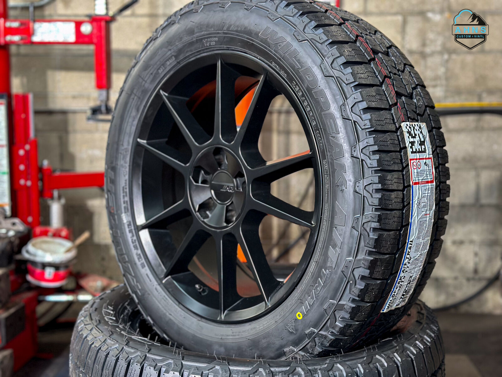 Falken | 19x8.5 +40 5x120 / 5x112 | 65,000 Mileage | Tesla Model X | 255/55r19 Wildpeak AT 2 | 255 55 19 | Rims | 3 Y X