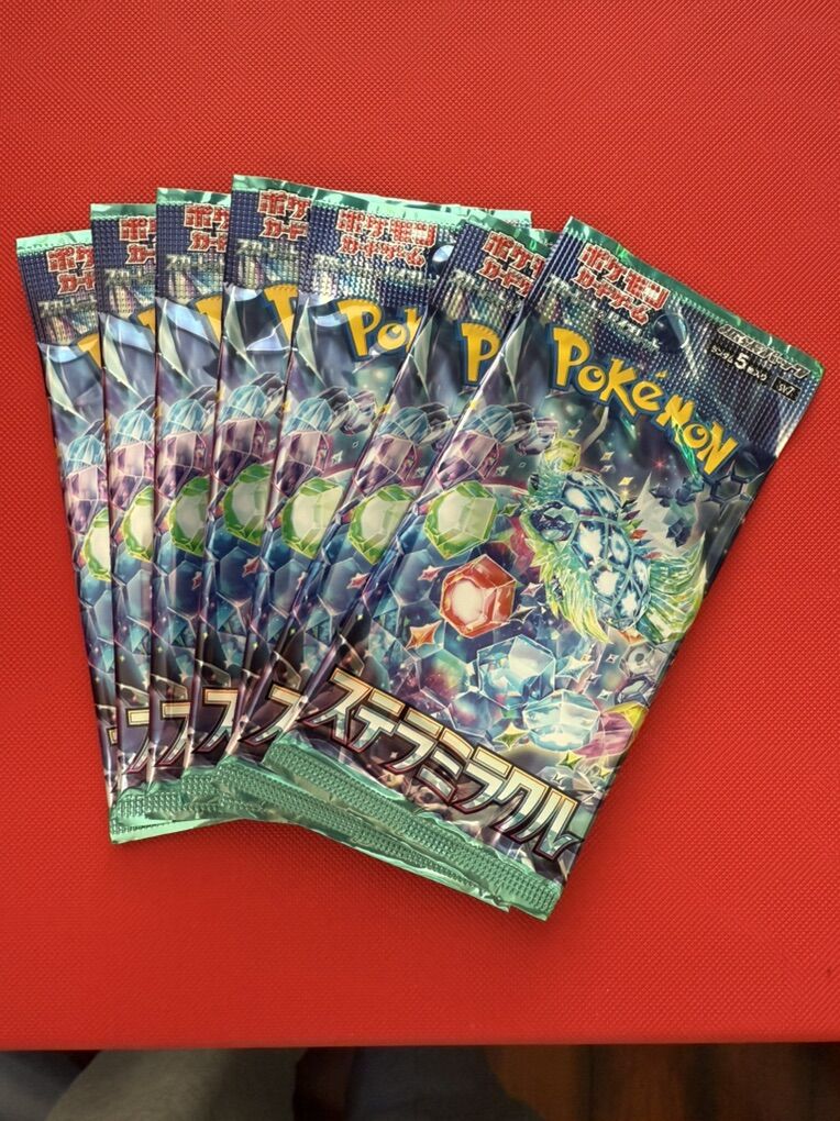 Pokemon Japanese Stellar Miracle 7 Packs SV7