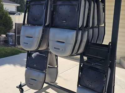 Outdoor Venue Chairs | 17 Chairs + Chair Rack