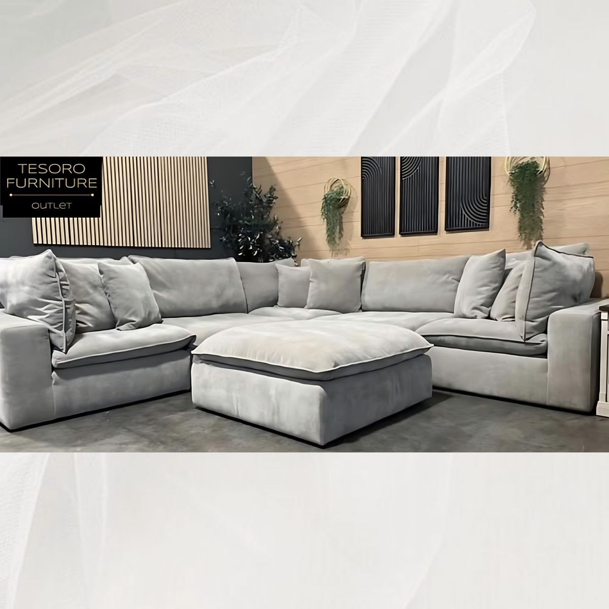 AYDEN & IVY SEREEN CLOUD MODULAR SECTIONAL