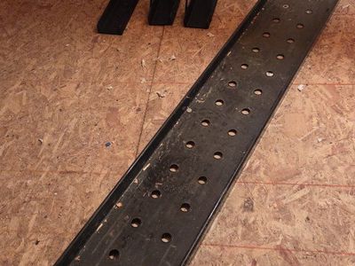 CMP Dirt Bike Ramp and 3 wheel chocks.