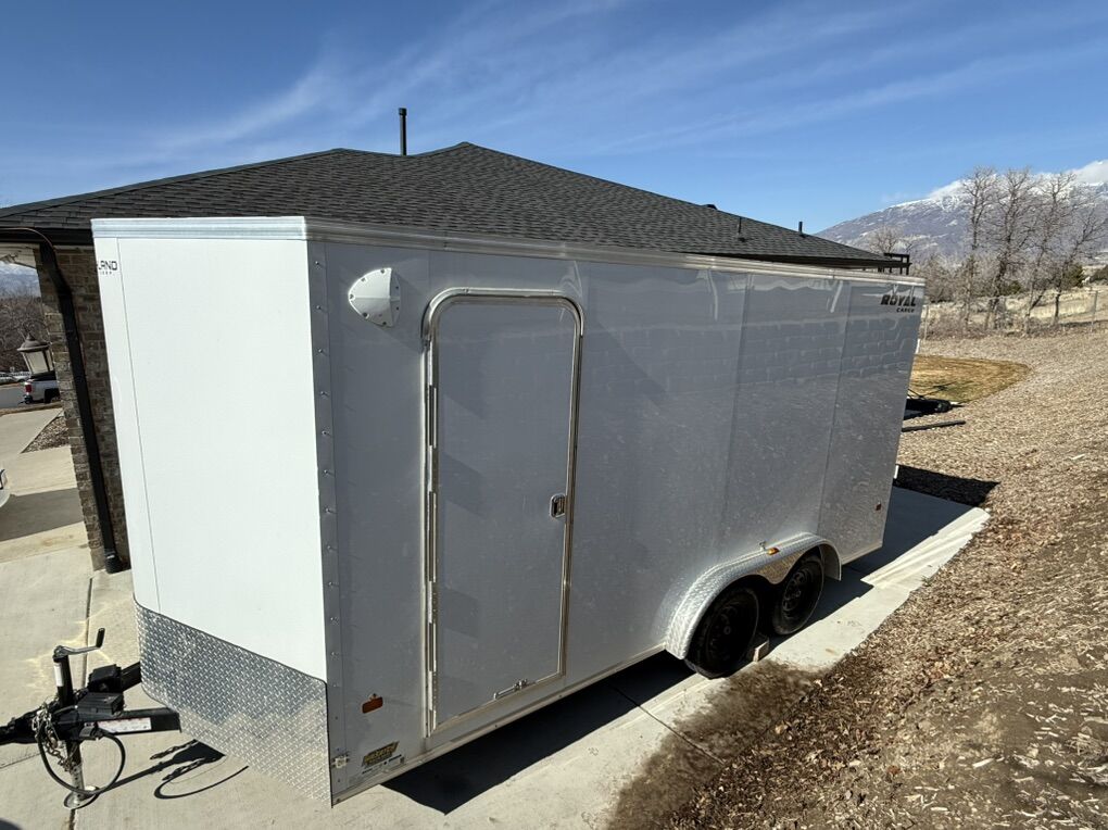 Enclosed Royal Cargo Trailer 7.5x16
