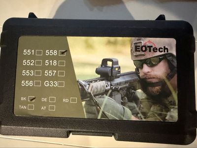 EOTech 558 Holographic Weapon Sight Black NV Compatible New in Box