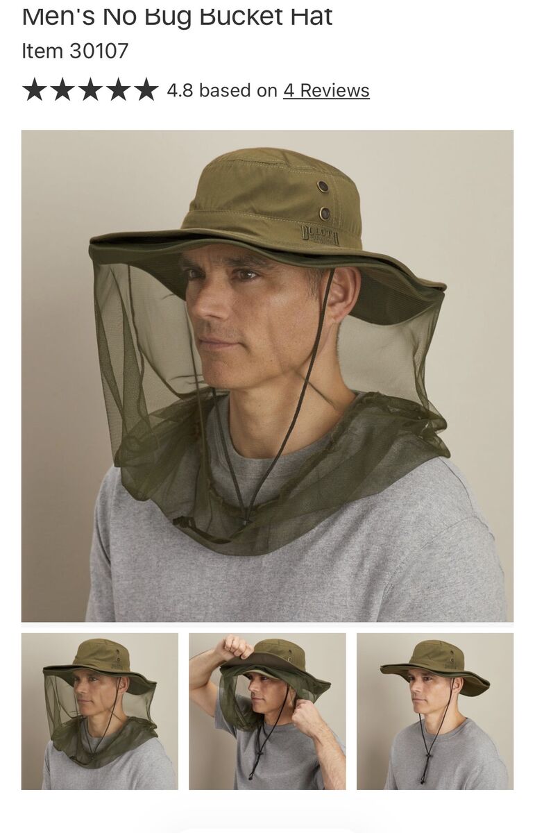 XL Duluth Trading Co Bug Net Bucket Hat