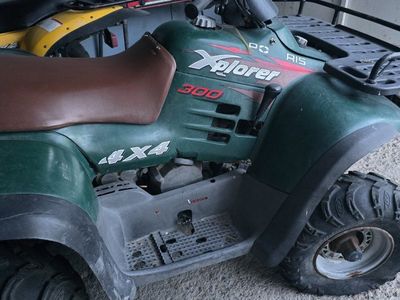 Polaris Xplorer 300 4x4 ATV Green - Reliable Off-Road Quad