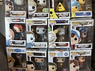 Funko Pop! Vinyl Figures - Gravity Falls, Disney, Lord of the Rings, Chucky, Hannibal, UFC - Mixed Set