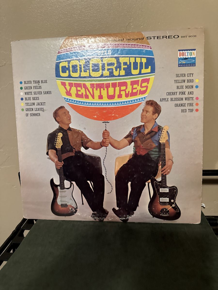 The Colorful Ventures Vinyl LP Album - Dolton Records Stereo BST 8008