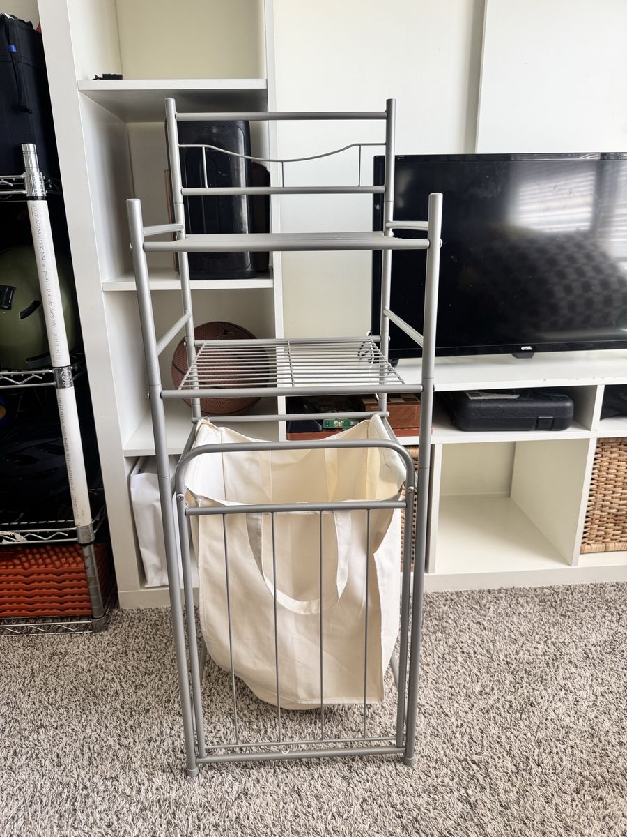 Bathroom Laundry Towel Shelf