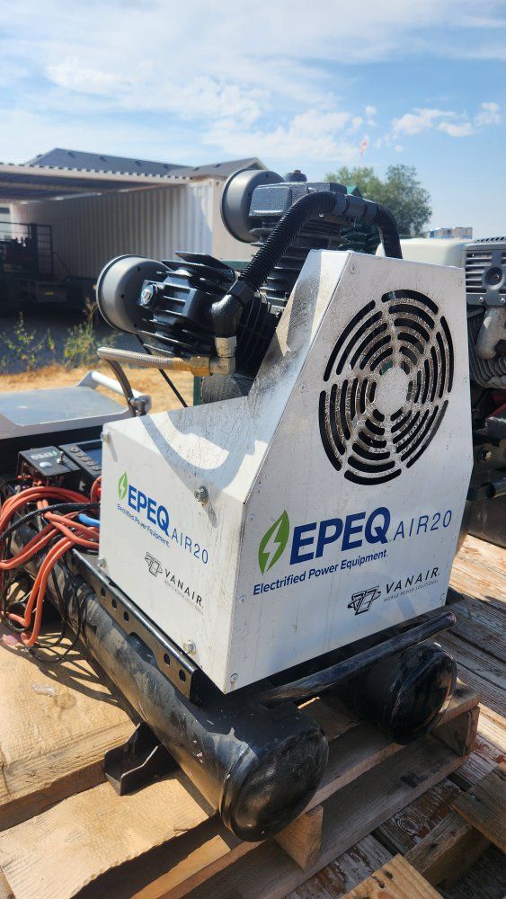 Vanair EPEQ AIR20 Electrified Reciprocating Air Compressor 20 CFM 150 PSI