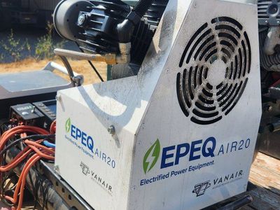 Vanair EPEQ AIR20 Electrified Reciprocating Air Compressor 20 CFM 150 PSI