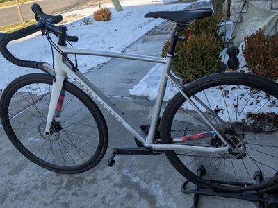 Lightly Used Polygon Stratos S5 Disc Road Bike