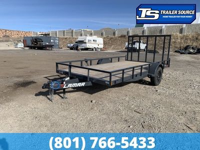 7x14 Lamar UC Utility Trailer - 3.5K GVWR
