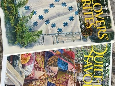 Vintage better homes and gardens quilt lovers favorites books volumes 2 and 5