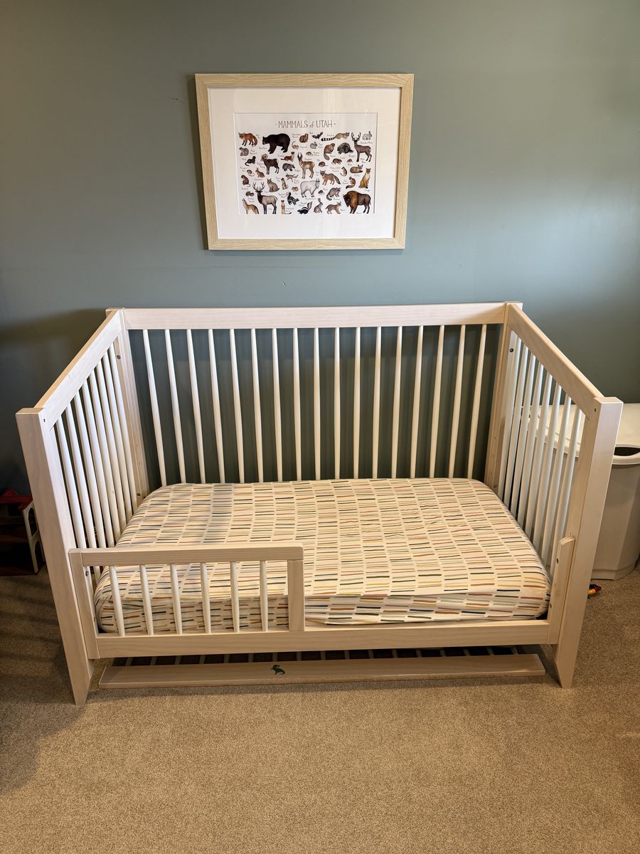 Babyletto Sprout 4-in-1 Convertible Crib + Toddler Bed + Mattress