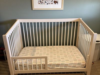 Babyletto Sprout 4-in-1 Convertible Crib + Toddler Bed + Mattress