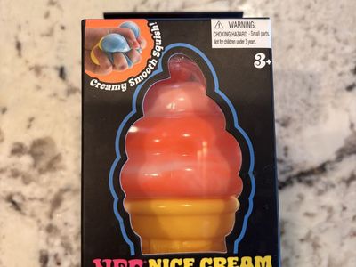 NeeDoh Nice Cream Cone Squishy Toy