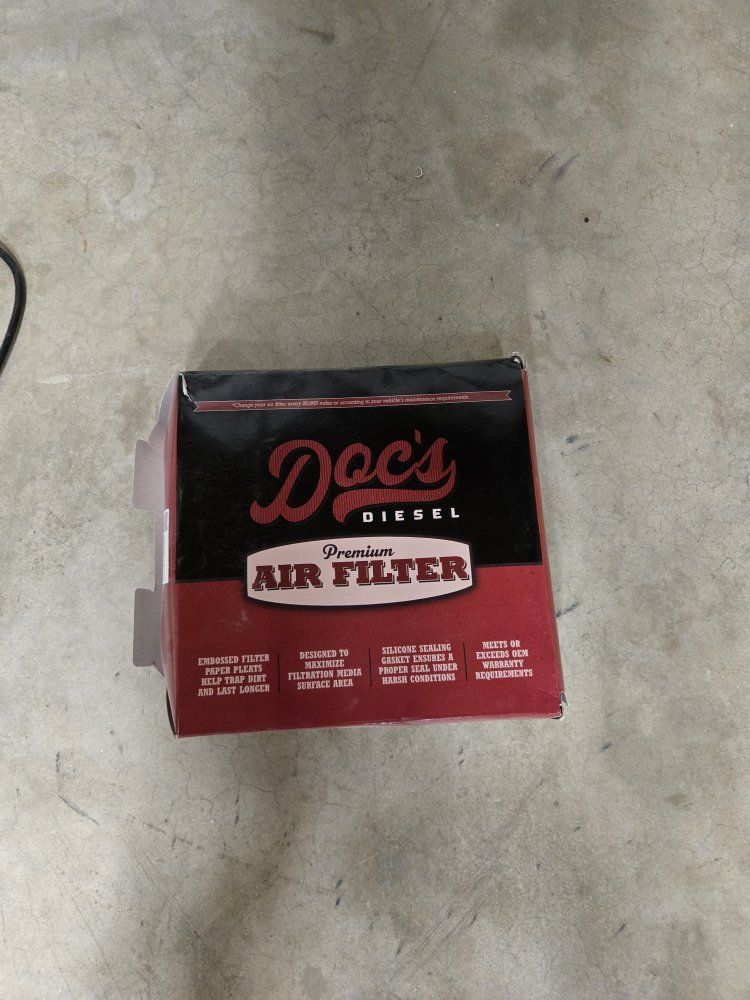 Doc's Diesel Premium Air Filter - New in Box, Meets/Exceeds OEM Requirements