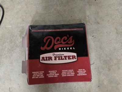 Doc's Diesel Premium Air Filter - New in Box, Meets/Exceeds OEM Requirements
