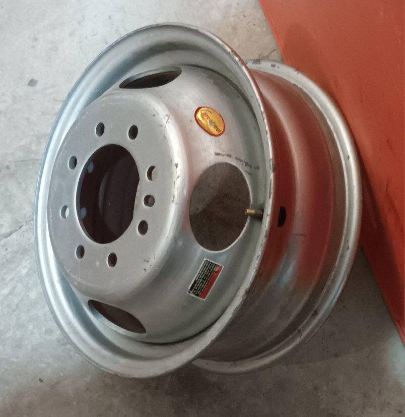 Trailer Steel 16" Dually Wheel 8 Lug Rim 8 on 6.5