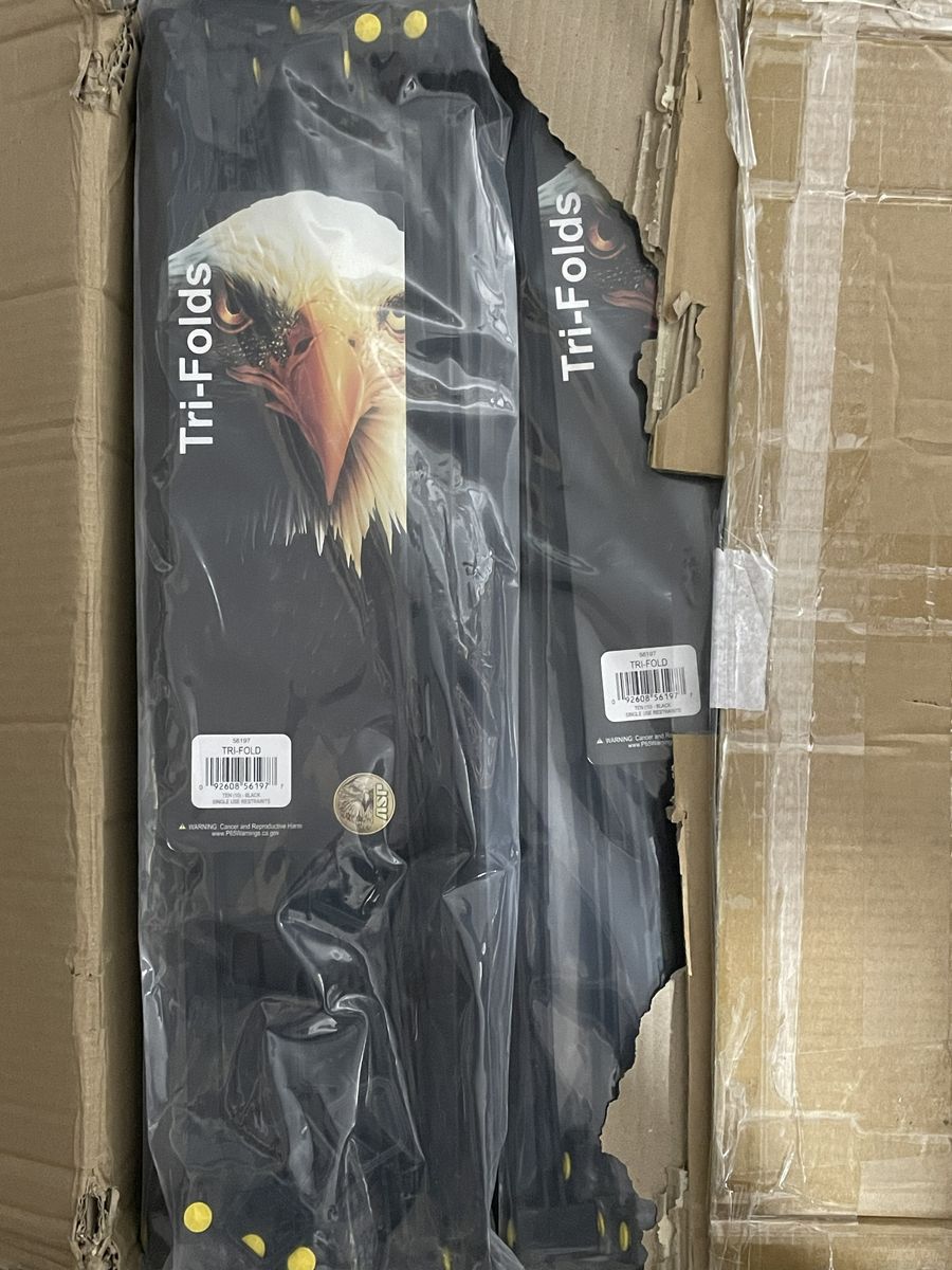 BULK LOT: 270x NEW ASP Tri-Fold Tactical Disposable Restraints (27x 10-Packs)