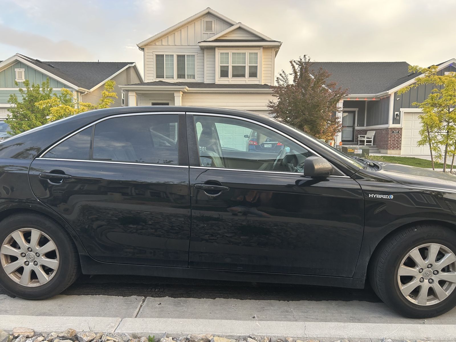 2009 Black Toyota Camry Sedan