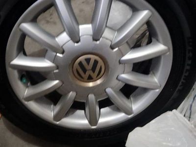 OEM Volkswagen Silver Alloy Wheel with Tire all 4 size 16