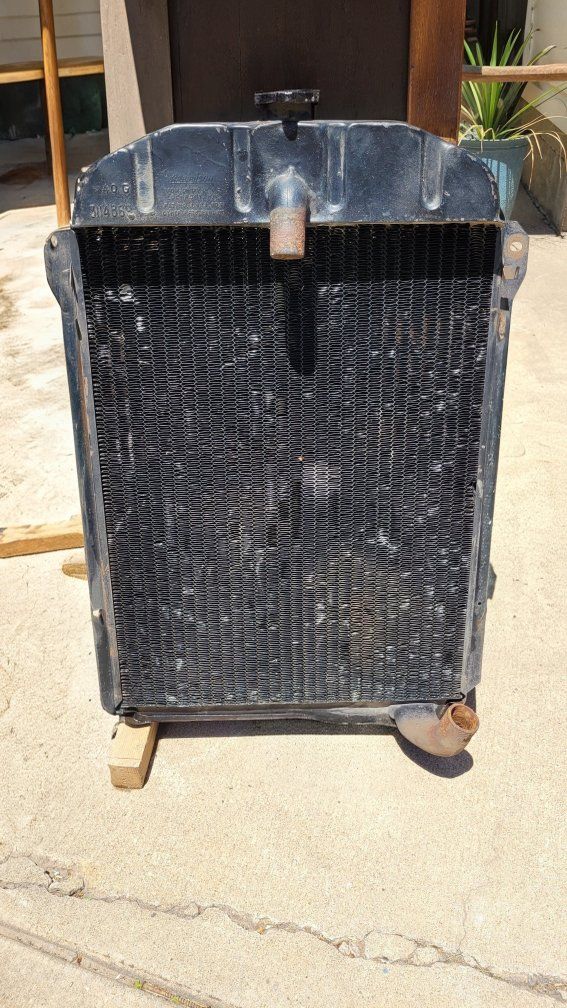 1940 Chev radiator.