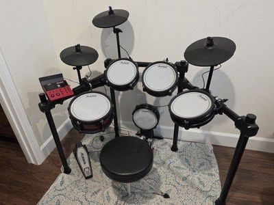 Alesis Nitro Pro 8-Piece Electronic Drum Kit with Mesh Heads & Bluetooth