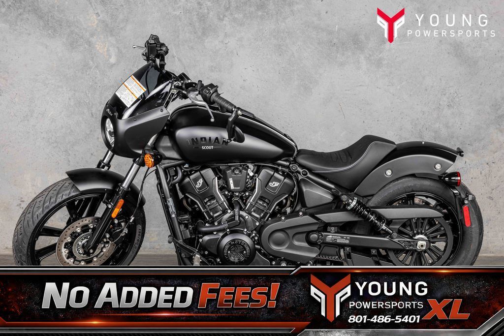 2025 Indian Motorcycle® Sport Scout® Limited +Tech Black Smoke