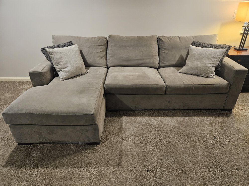 Crate & Barrel sectional