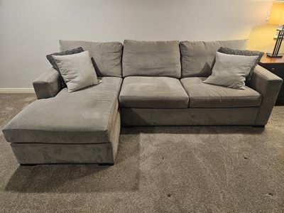 Crate & Barrel sectional