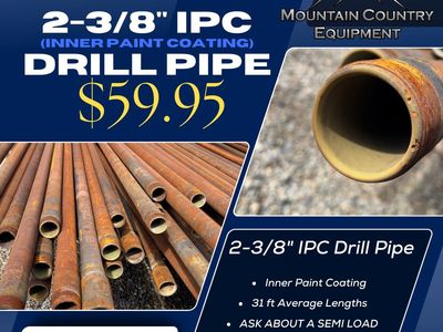2-3/8" IPC Drill Pipe