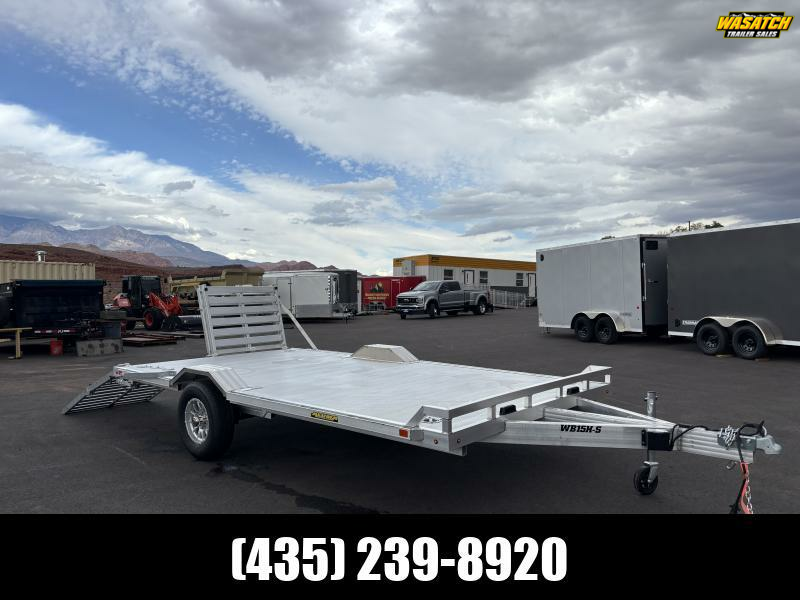 Aluma 8X15 5.2K WB15H-SA Utility Trailer