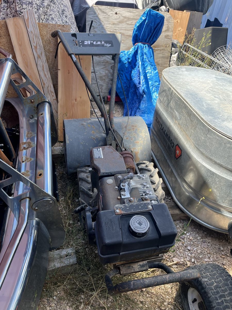 21" 5hp Garden Tiller Gas Powered