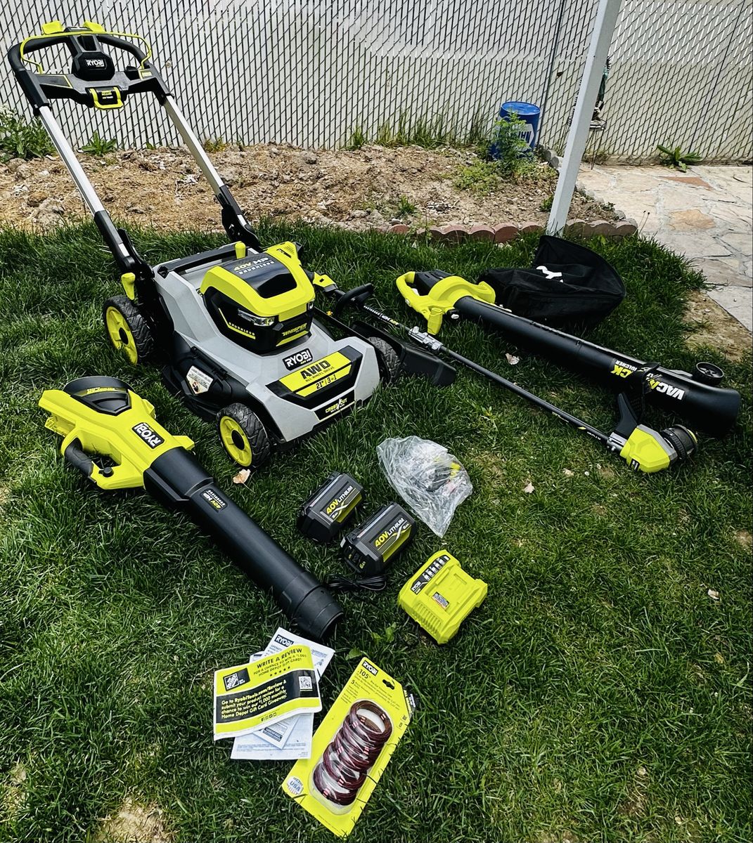 Ryobi Lawn Care Tools Bundle