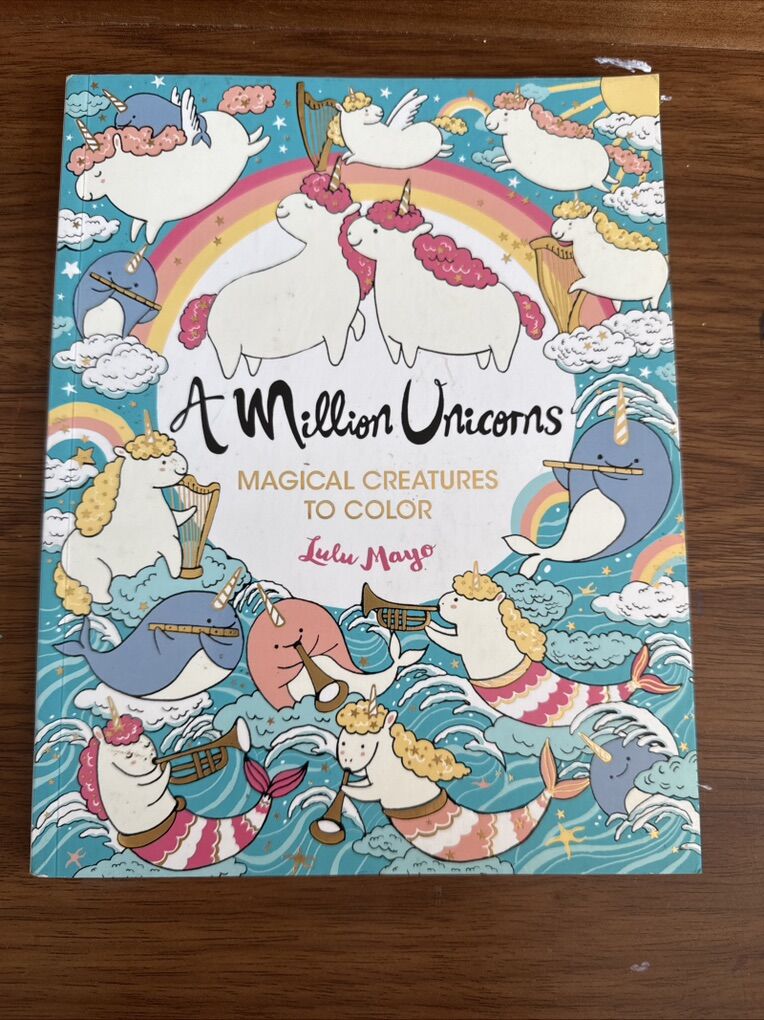 Million Unicorns : Magical Creatures to Color $5
