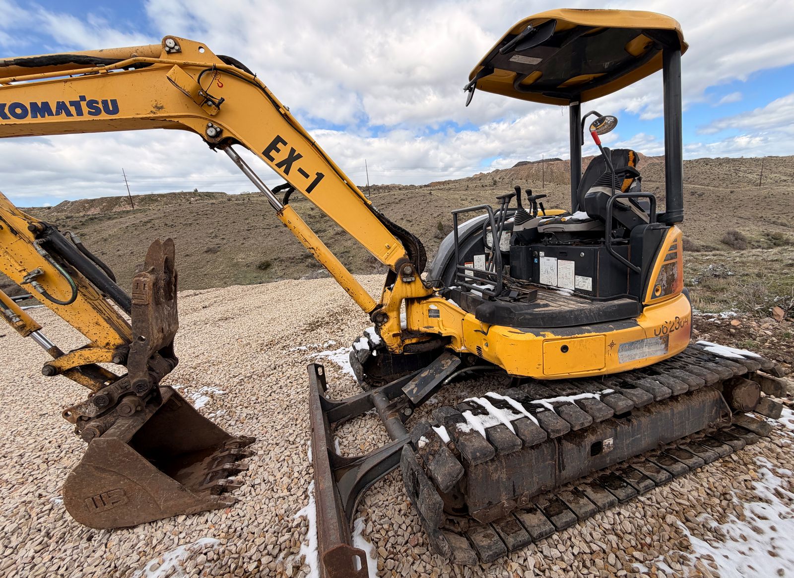 2016 Komatsu PC45MR-3 Mini Excavator, 4,758 hrs,