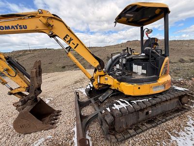2016 Komatsu PC45MR-3 Mini Excavator, 4,758 hrs,