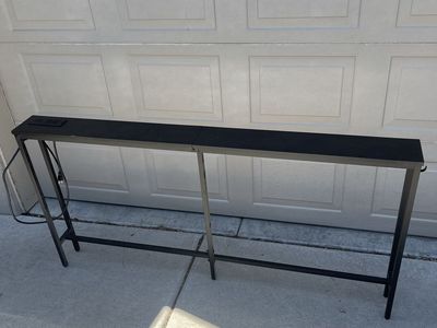Slim entry hall table