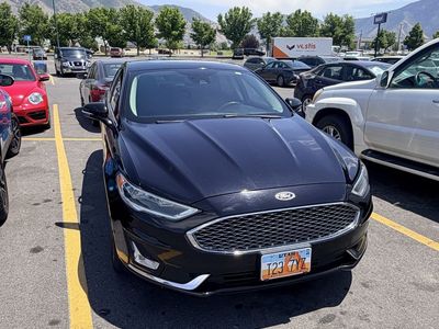 2020 Ford Fusion Titanium Sedan, Black, Excellent Condition