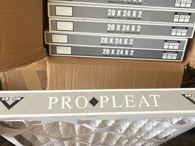 Furnace filters 20 x24 x2