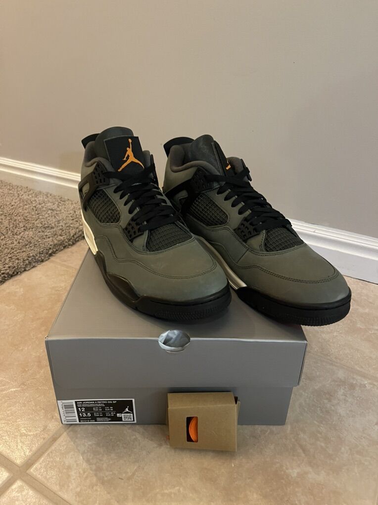 NEW Size 12: Undefeated X Union Air Jordan 4 2025