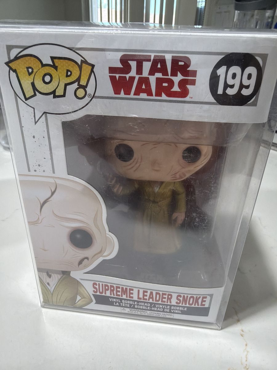 Funko Pop! Star Wars Supreme Leader Snoke #199 Vinyl Bobble-Head Figure - In Box