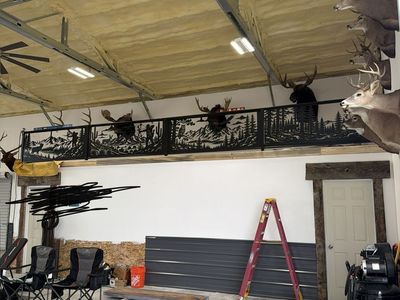 Custom steel handrails