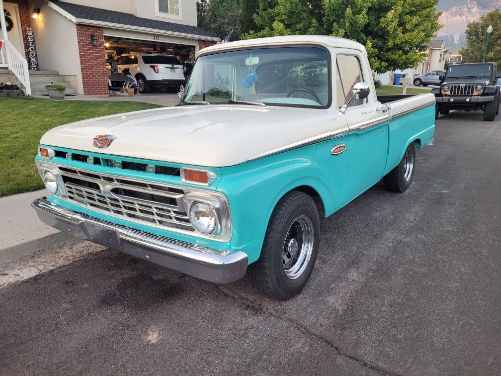 1966 Ford F100 short bed, 390, 3spd manual!
