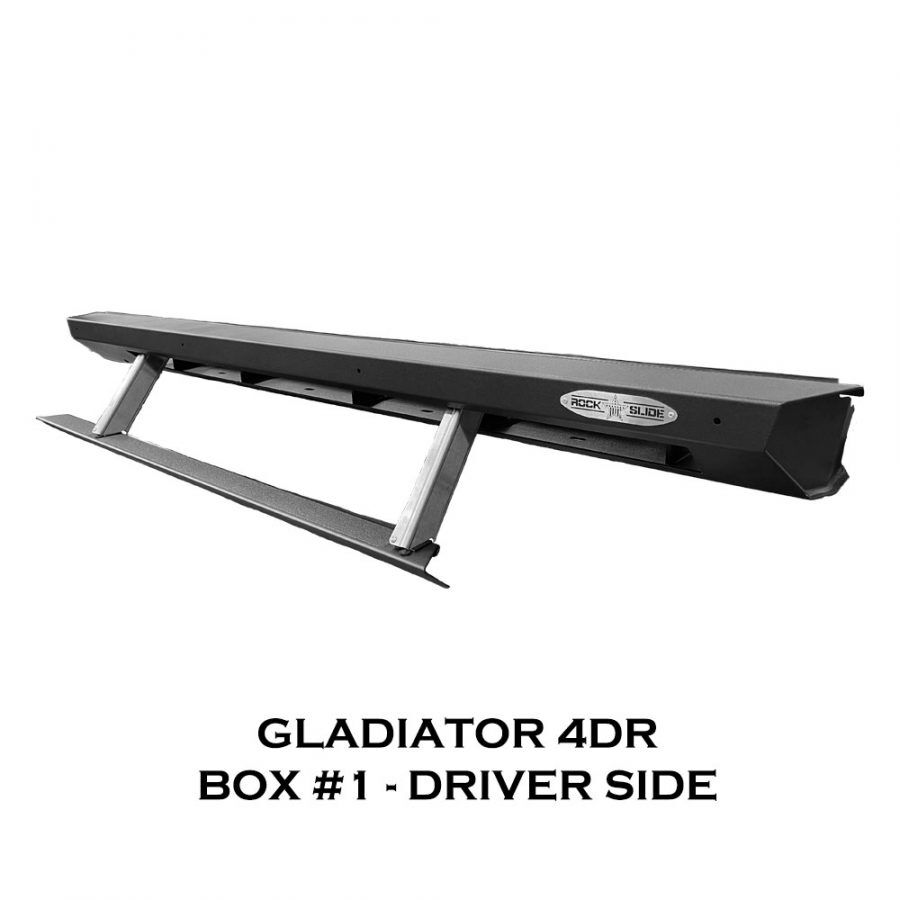 Rock Slide Engineering Step Slider DRIVERS SIDE Step JT Jeep Gladiator BD-SS-300-JT4D