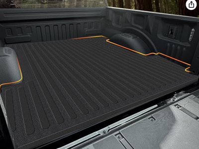 New Heavy Duty Rubber Mat for 2019-2026 Chevy Silverado, GMC Sierra 1500 - 5'8" Bed