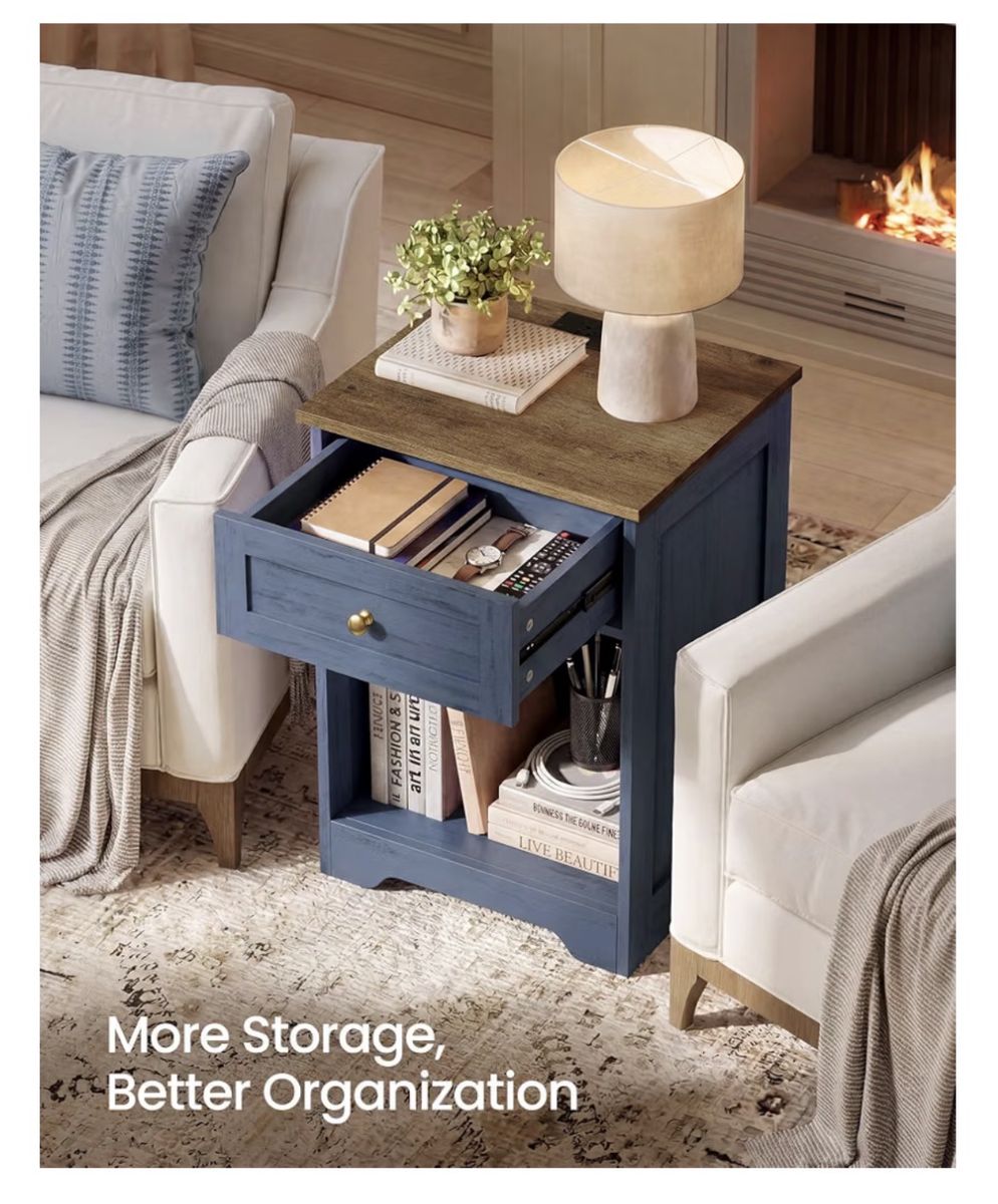 Small side table or nightstand.. new in box!